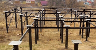 Свайный фундамент под ключ цена с установкой в Луховицах от 510 рублей/м2| установка свайного фундамента под дом под ключ недорого